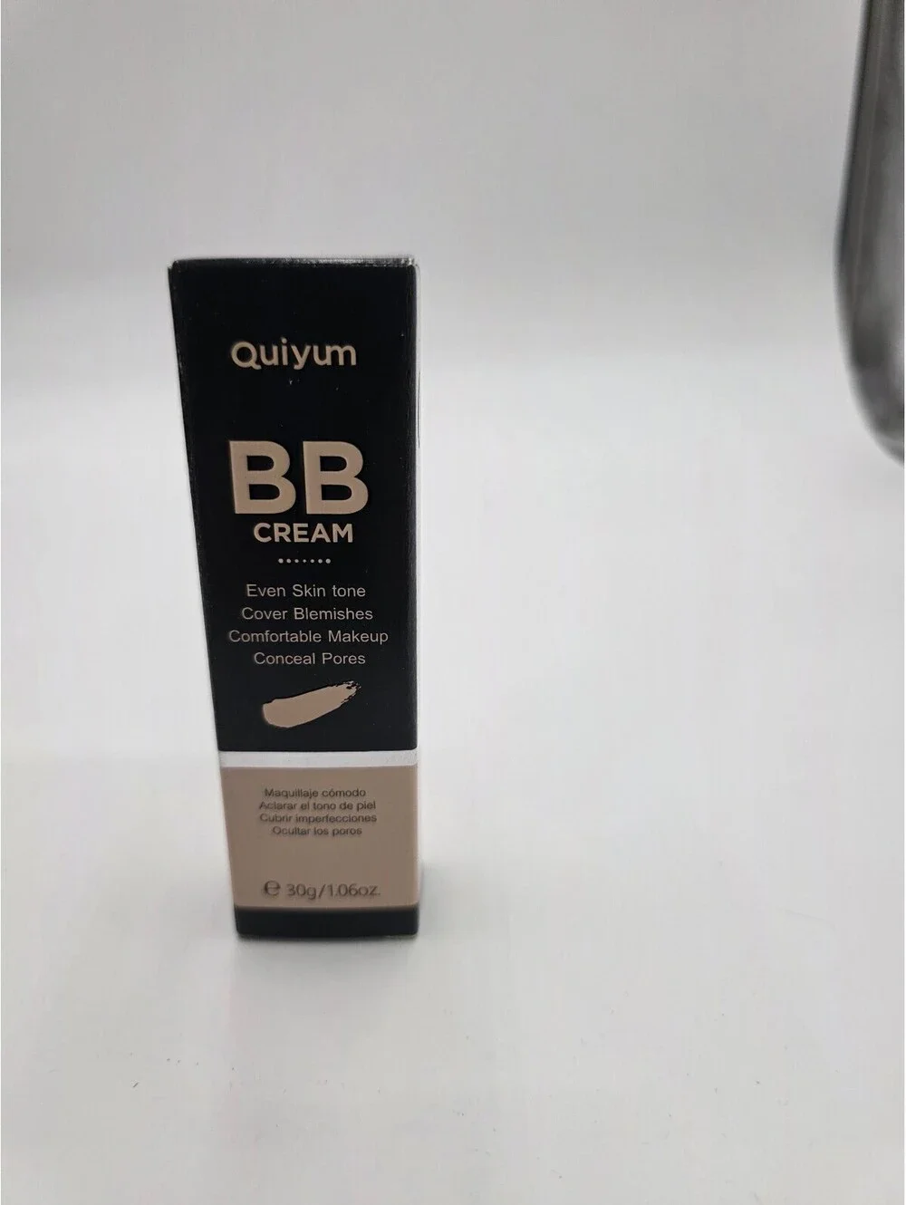 Quiyum BB Cream #160 - Even Skin Tone, Cover Blemishes, Comfortable Makeup